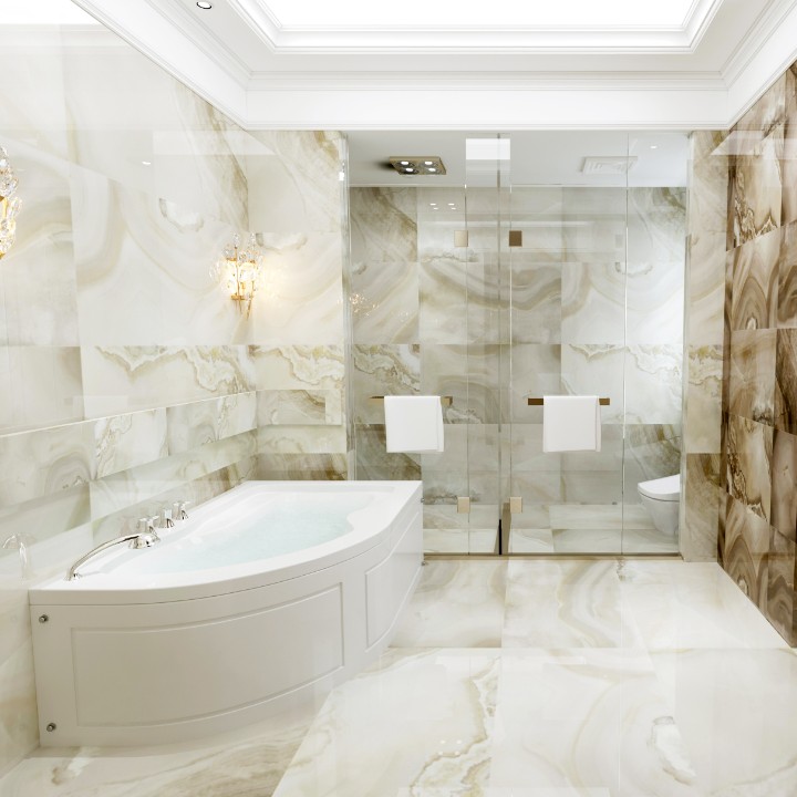 Asimetrik Oval Küvetler